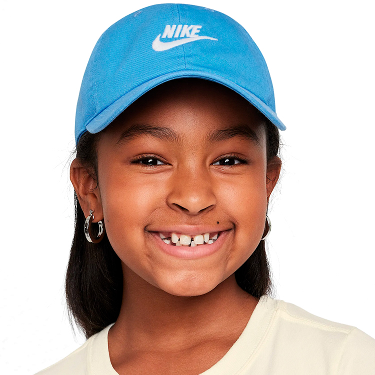 Chipiu Nike K NK CLUB CAP US CB FUT WSH One size Albastru deschis photo 2